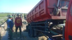 Dukung Percepatan Sasaran Fisik TMMD Ke 129 Kodim 1404/Pinrang,Truk Material Terus Berdatangan