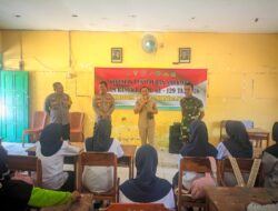 Ada Apa Satgas TMMD ke 129 Kodim 1404/Pinrang Bersama Kapolsek Cempa Datangi  MTs DDI Malgawa Di Desa Tanratuo, Simak Ulasannya