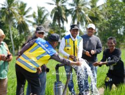 Pagi hingga Malam, Bupati Sidrap Susuri Saluran Irigasi di Kecamatan Kulo