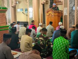Khutbah jum’at Di Masjid Ar’Rahman Desa Tanratuo, Ini Yang Disampaikan Serda Abdul Rasyid Personil SatgasTMMD Ke – 129 Kodim 2404/Pinrang Dihadapan Jama’ah