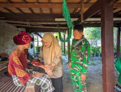 Kehadiran Tim Satgas TMMD Ke – 129 Kodim 1404//Pinrang Berikan Layanan Kesehatan Gratis Mendapat Sambutan Hangat Warga