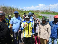 Bupati Sidrap Cek Kondisi Pertanian Panca Lautang, Dorong Pemanfaatan Air Danau Sidenreng