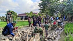 Memasuki Hari Ke 13 Pekerjaan Fisik Terus Di Genjot Oleh Satgas TMMD Ke – 129 Kodim 1404/Pinrang