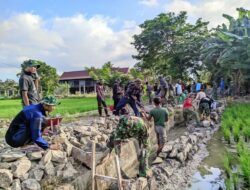 Memasuki Hari Ke 13 Pekerjaan Fisik Terus Di Genjot Oleh Satgas TMMD Ke – 129 Kodim 1404/Pinrang
