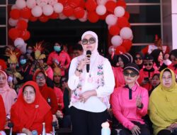 Meriahkan HUT RI, Dharma Wanita Gelar Lomba Senam Kreasi TP PKK Bulukumba