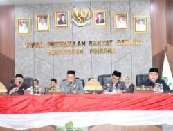 DPRD DAN PEMKAB PINRANG TANDA TANGANI  NOTA KESEPAKATAN KUA – PPAS TA 2027