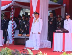 Upacara HUT RI Ke 81 Di Pinrang  Berlangsung Hikmat, Semangat Kebersamaan  Dan Persatuan  Terus Di Tingkatkan