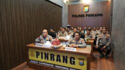 Kapolres Pinrang Bersama Jajaran  Nobar Siaran Langsung Malam Penganugerahan  Hoegeng Awards 2026