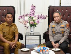 Awali Tugas di Sidrap, Kapolres Indra Waspada Yuda Temui Bupati Bahas Kamtibmas dan Program Prioritas