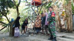Setetes Harapan Jadi Kenyataan, Sumur  Bor TMMD Ke – 129 Kodim 1404/Pinrang Hadirkan Air Bersih Bagi  Warga Tanratuo