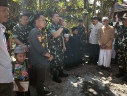 Marsma TNI Arifaini Nur Dwiyanto  Ingatkan “Bahwa Seluruh Hasil Pembangunan Melalui  Program TMMD Merupakan Aset Bersam  Yang Harus Dijaga Dan DIrawat  Oleh Masyarakat”