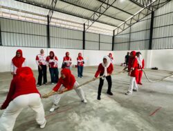 Semarak HUT RI Ke 81,Satgas TMMD Ke 129 Kodim 1404/Pinrang Hadirkan Beragam Lomba Meriah