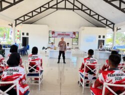 Dihadapan Calon Paskibraka, Kapolres Sidrap Paparkan Bahaya Penyalahgunaan Narkotika