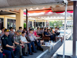 Polres Pinrang Gelar Apel Gabungan Antisipasi  Karhutla Di Tenga Musim Kemarau