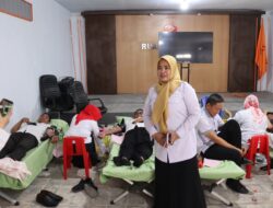 Bawaslu Sidrap Gelar Donor Darah, Wabup Nurkanaah Apresiasi Kepedulian kepada Sesama