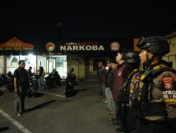 Polres Pinrang Perketat Patroli Malam Sasar Cafe Dan Titik Rawan Narkoba