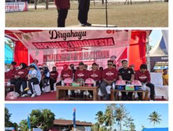 Upacara Pembukaan Pekan Olah Raga Seni ” Meriahkan HUT Ke -81 RI Di Kelurahan Maccirinna Takkalalla Timur”