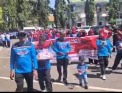 Disdukcapil Pinrang Turut Ramaikan Pembukaan Pekan Olahraga  Dan Seni  Kabupaten  Pinrang