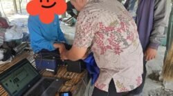 Disdukcapil Pinrang Jemput Bola Lakukan Perekaman E KTP  ODBJ Di  kecamatan Tiroang