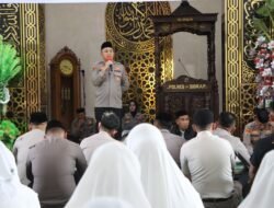 Peringati Maulid Nabi, Kapolres Sidrap Ajak Personel Teladani Akhlak Rasulullah SAW