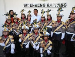 Dilepas Bupati Syaharuddin, 31 Polisi Cilik Sidrap Siap Berkompetisi di Kabupaten Bone
