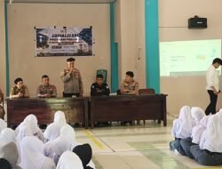 Polres Pinrang Edukasi 92 Siswa SMKN 4 Pinrang Lewat Program PAHAM AI
