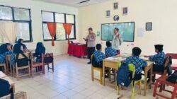 Sikum Polres Pinrang Gelar Sosialisasi  Hukum Di MTSN Sanawiah, Bekali Pelajar Tentang UU Lalu Lintas Dan Narkotika