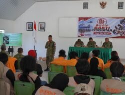 Bakti Kesehatan, Kodim 1420/Sidrap Gelar Pelatihan Bantuan Hidup Dasar dalam Rangka HUT TNI ke-81