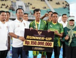 Sidrap Runner-up Piala Gubernur 2026, Bupati Syaharuddin Salut Perjuangan Pemain