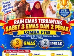 Fantastik”UPT SDN 161 Pinrang Borong 5 Juara Di FTBI Watang Sawitto 2026, Kepsek ” Buah Kolaborasi Antara Guru  Dan Orang Tua  Murid”