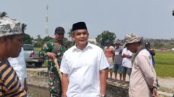 Pemkap Pinrang Perkuat  Pengaturan Distribusi Air Untuk Petani , Dimusim Kemarau Ini