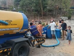Warga Terdampak Kemarau, Pemkab Pinrang  Siapkan  Bantuan Air Bersih