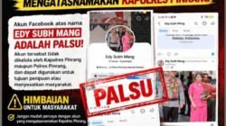 Waspada Beredar Akun Face Book Palsu Mengatas Namakan Kapolres Pinrang
