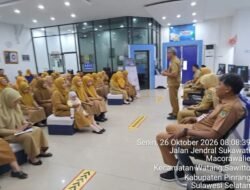 Disdukcapil Gelar Apel Pagi Mandiri, Tegaskan Pentingnya Kedisiplinan Demi Pelayanan Publik Optimal