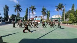 Kodim 1420/Sidrap Gelar Latihan Pencak Silat Militer