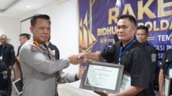 Polres Sidrap Borong 3 Piagam Penghargaan pada Rakernis Bidhumas Polda Sulsel