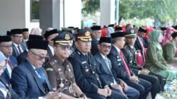 Waka Polres Pinrang Beserta PJU Hadiri Upecara Hari Kesaktian Pancasila Diger Di Halaman Kantor Bupati Pinrang
