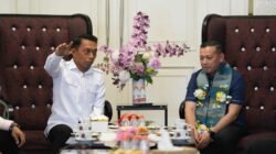 Bupati Syaharuddin Alrif Sambut Akrab Kunjungan Wabup Tanjung Jabung Timur