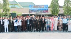 HUT TNI RI Ke 81 Digelar Di Markas Komando  Militer 1404/Pinrang Usung Tema ” TNI Kuat Bersama Rakyat,Indonesia Berdaulat Adil Dan Makmur”