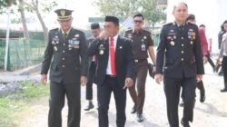 Wujud solidaritas  TNI POLRI Kapolres Sidrap Hadir HUT 81 TNI