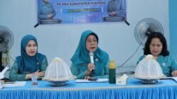 Tim MONEV Tim Penggerak PKK Kabupaten Pinrang  Laksanakan Evaluasi Program PKK Di Kecamatan Paleteang  Di Pimpin Ketua PKK  Sri Widiati A. Irwanv