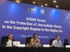 Menkum Supratman Didepan Forum  Jurnalis ” SEAN ” Teknologi Berkembang Nilai Karya Jurnalistik Harus Di Lindungi