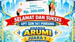“:Pantastik ” UPT SDN 161 Pinrang  Sabet Juara 1 Se Ajatappareng Buktikan Ketangguhan Di Sidrap