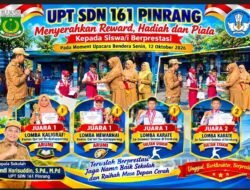 Bikin Bangga, UPT SDN 161 Pinrang Panen Prestasi Bertaraf Regional Dan Provensi