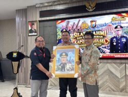 Dua Hari Usai Dilantik Ketua PWI Sulsel Silaturahmi Kapolda Sulsel