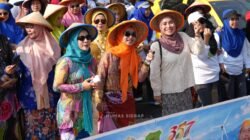 Kompak dan Penuh Semangat, Sidrap Curi Perhatian di Karnaval Hari Jadi ke-357 Sulsel