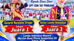“SPEKTAKULER” UPT SDN 161Pinrang Sabet Juara Lomba Mayoret Tingkat Provinsi Sulawesi Selatan  2026