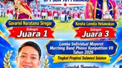 Bikin Bangga UPT SDN 161 Pinrang Borong Juara  Bayoret  Tingkat Provinsi Sulawesi Selatan 2026