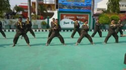 Asah Kemampuan dan Ketangkasan, Prajurit Kodim 1420/Sidrap Tingkatkan Keterampilan Pencak Silat Militer