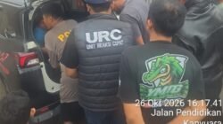 Di duga terlibat kasus pencurian seorang pria di amankan tim unik reaksi cepat (URC) Polres sidrap